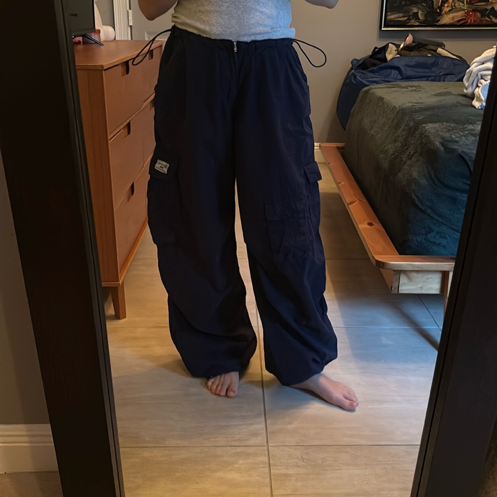 BDG Navy Blue Cargo Pants
